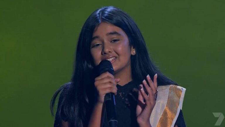 Janaki Easwar Blind Audition in the Voice 2021 Australia