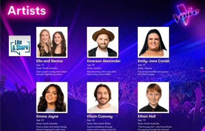 Emerson Alexander Blind Audition in the Voice Australia 2022