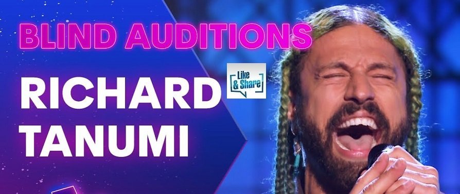 Richard Tanumi Blind Audition in the Voice Australia 2022