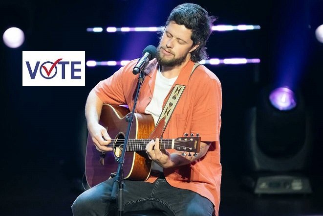 Vote Dylan Wright Top 12 Text Number in Australian Idol 2024