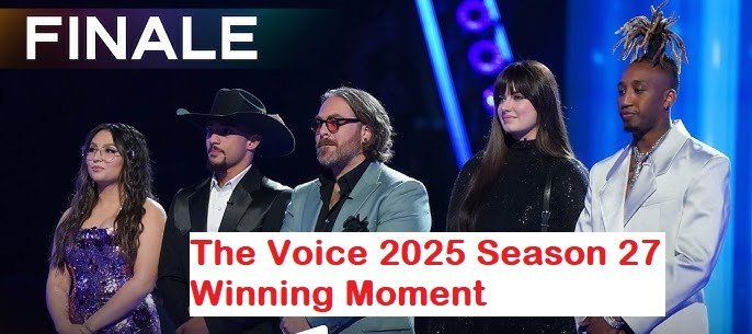 The Voice 2025 Season 27 Winning Moment Who Won the Finale 20 May 2025