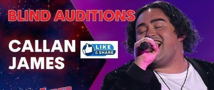 Callan James the Voice Australia 2025 Blind Audition