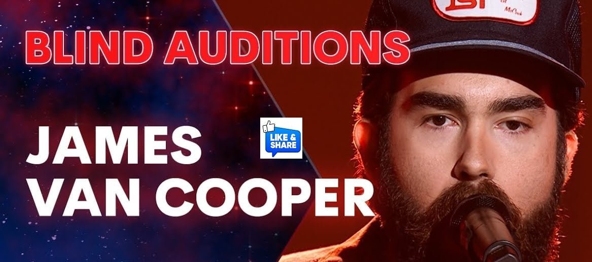 James Van Cooper the Voice Australia 2025 Blind Audition