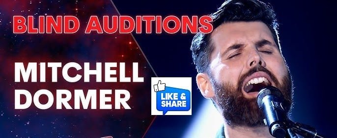 Mitchell Dormer the Voice Australia 2025 Blind Audition