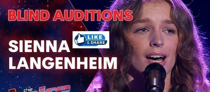 Sienna Langenheim the Voice Australia 2025 Blind Audition